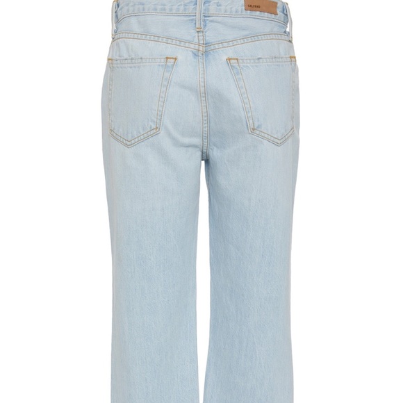 GRLFRND Cropped High-Rise Straight-Leg Jeans - Picture 3 of 4